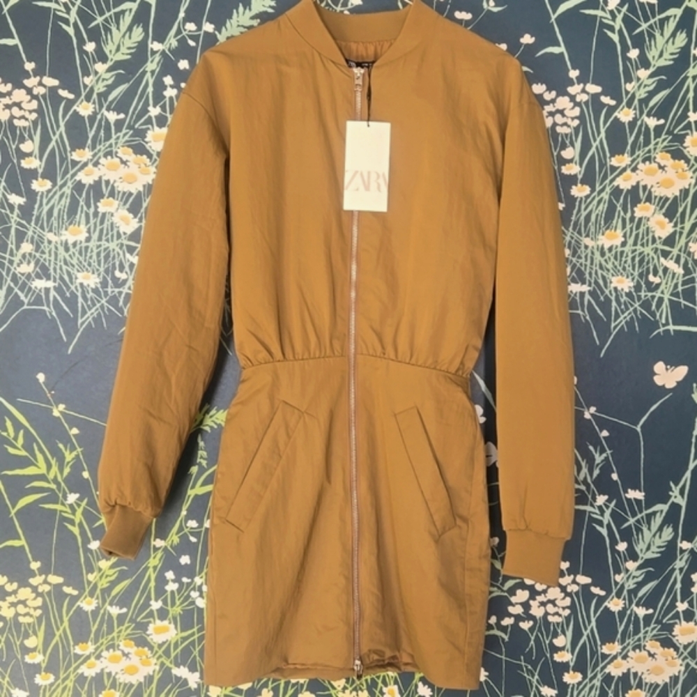 NWT Zara Olive Green Dress Jacket